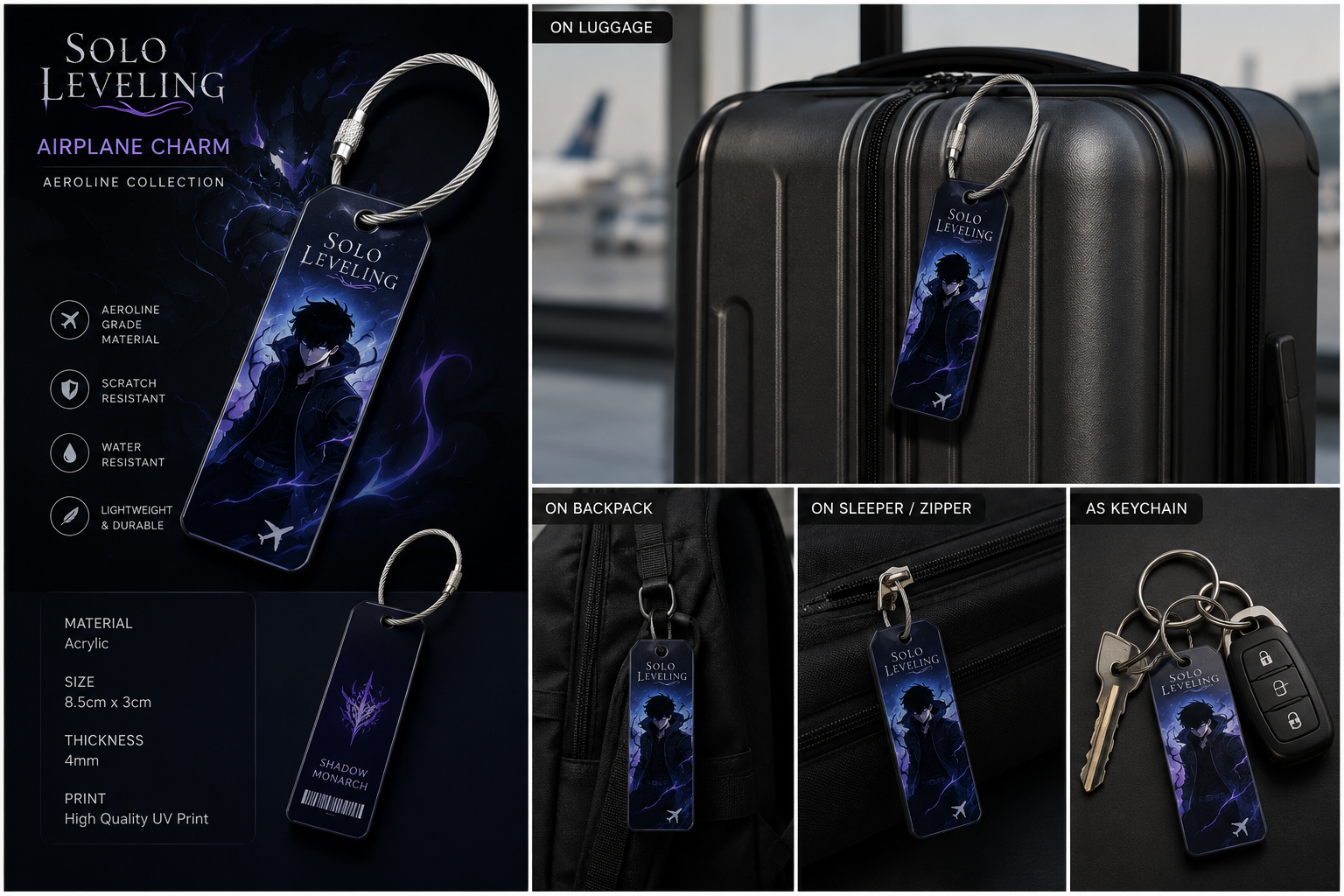 Shadow Monarch Awakening Charm