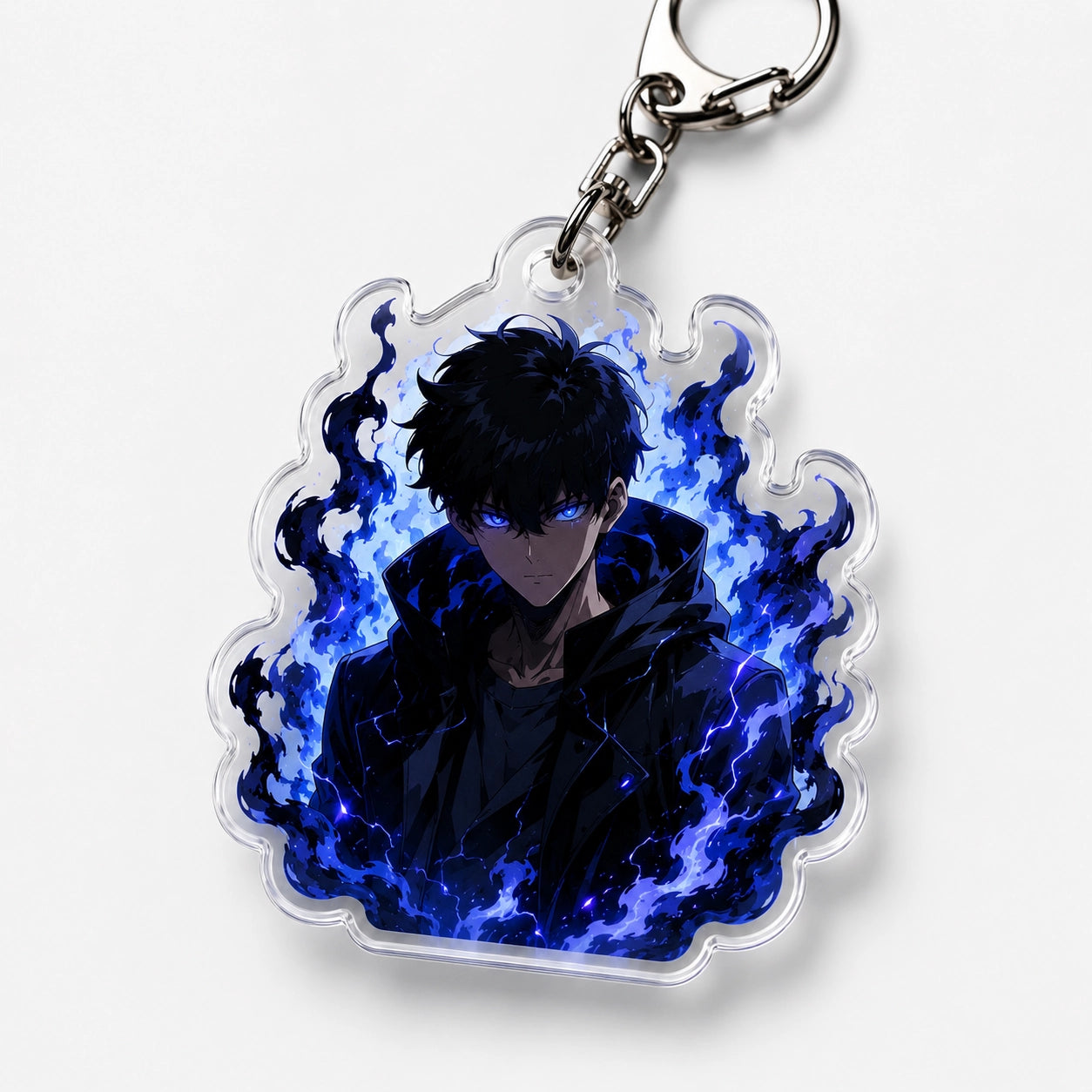 Purple Flame Hunter Charm